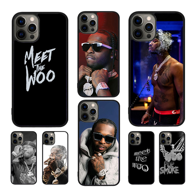 Phone Accessories Popmart - Rapper Pop Smoke ROCK Phone Case