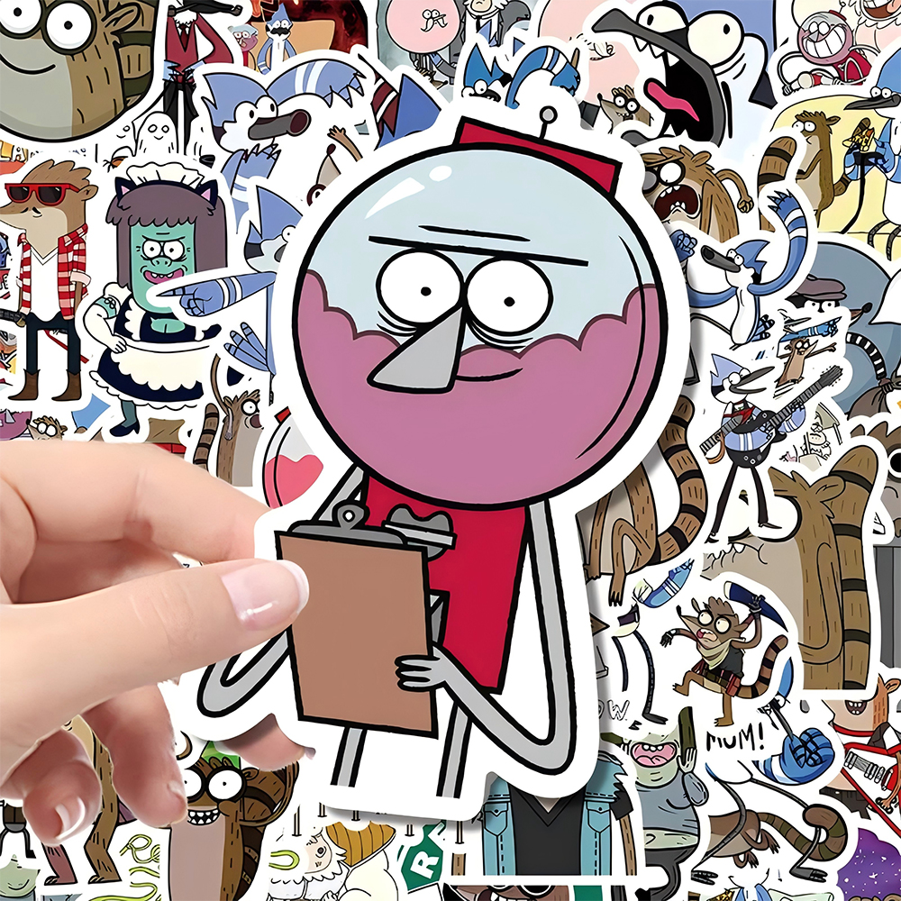 Phone Accessories Aesthetic - 10/30/53pcs Funny TV Regular Show Anime