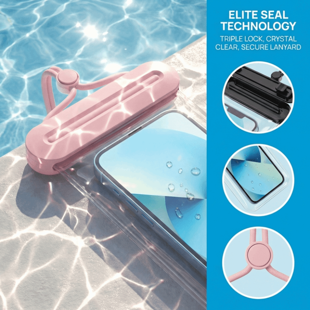 Waterproof Phone Bag - Touch Screen Waterproof Mobile Phone Bag