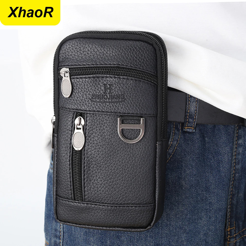 Waterproof Phone Bag - Men Waist Bag Mobile Phone Bag