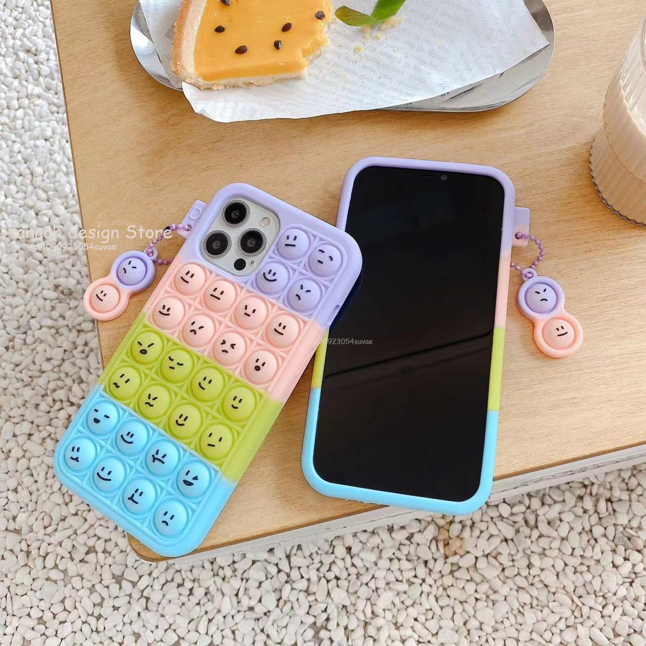 Phone Accessories Popmart - 3D Cute Cartoon Push It Bubble
