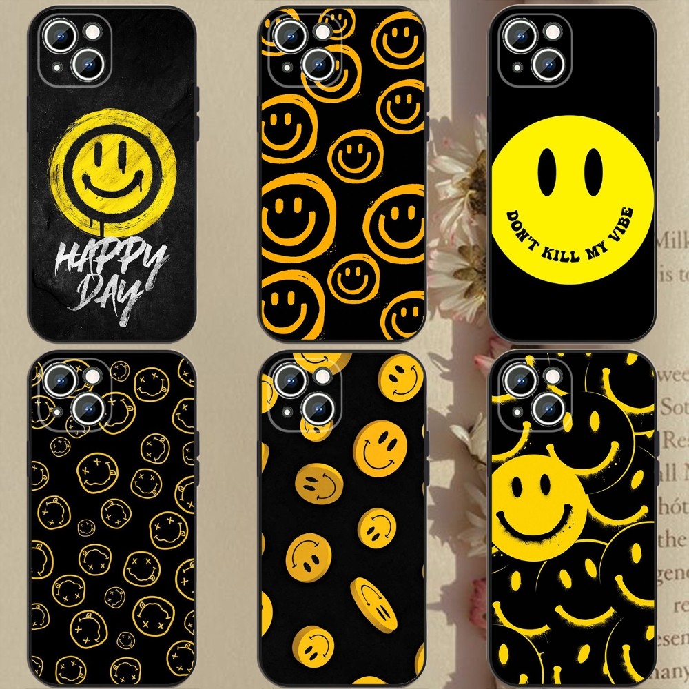 Phone Accessories Popmart - Fashion Street Twisty Happy Face Phone