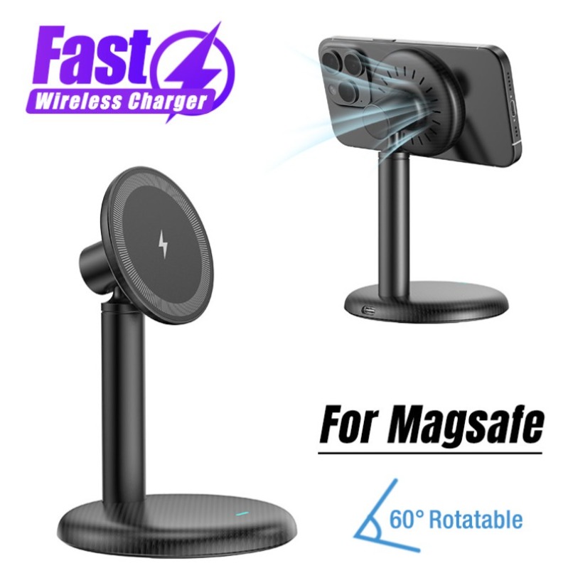 Phone Accessories And Electronics - Desktop Magnetic Phone Stand Fast Wireless