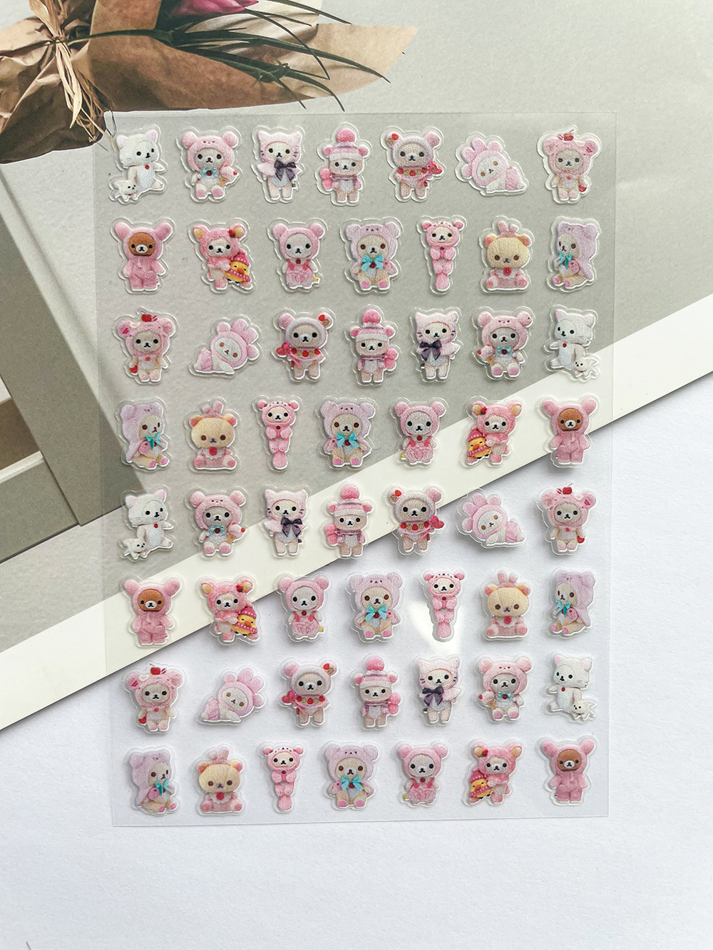 Phone Accessories And Electronics - Mini Kawaii Rilakkuma Pvc Poster Goods
