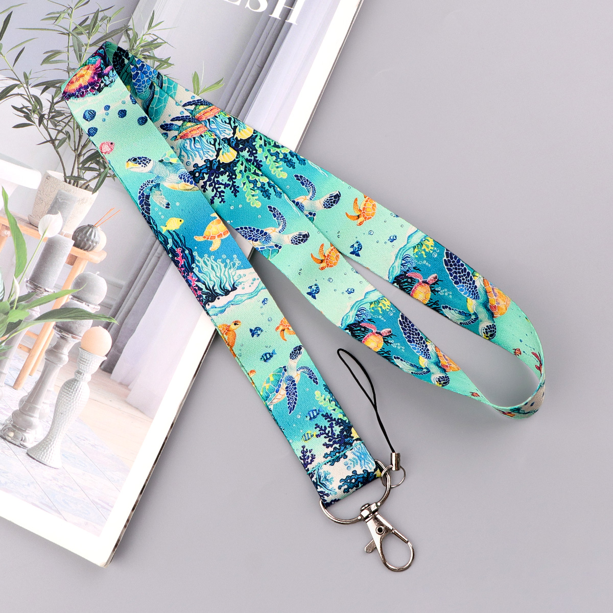 Ocean Sea Turtle Lanyards For  - Neck Hanging Phone Holder reseña y precio