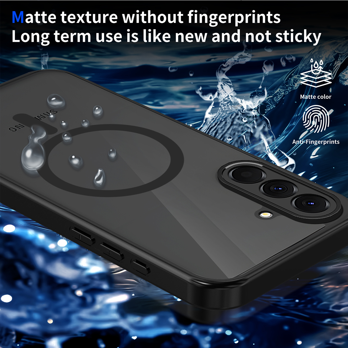 Matte Phone Case for Samsung G - Phone Accessories Online Shop reseña y precio