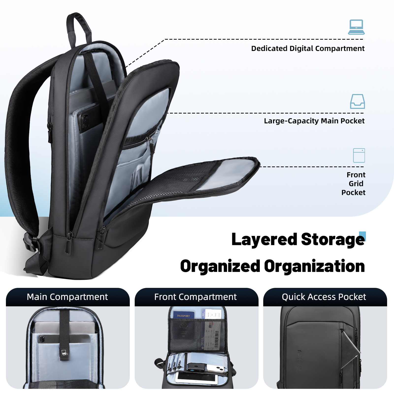 HK Lightweight Men's Business  - Waterproof Phone Bag reseña y precio