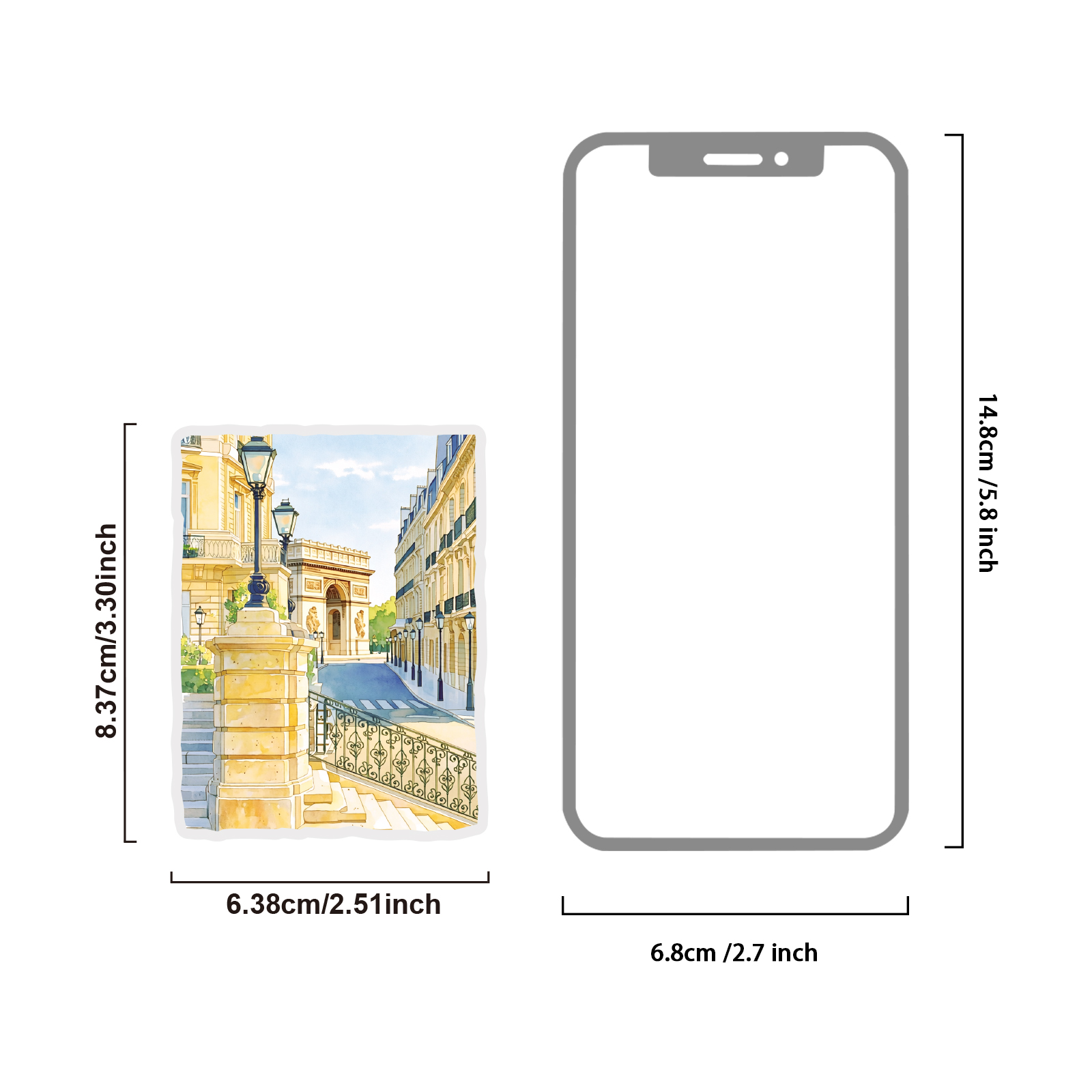Etori Life Healing Watercolor  - Phone Accessories Aesthetic reseña y precio