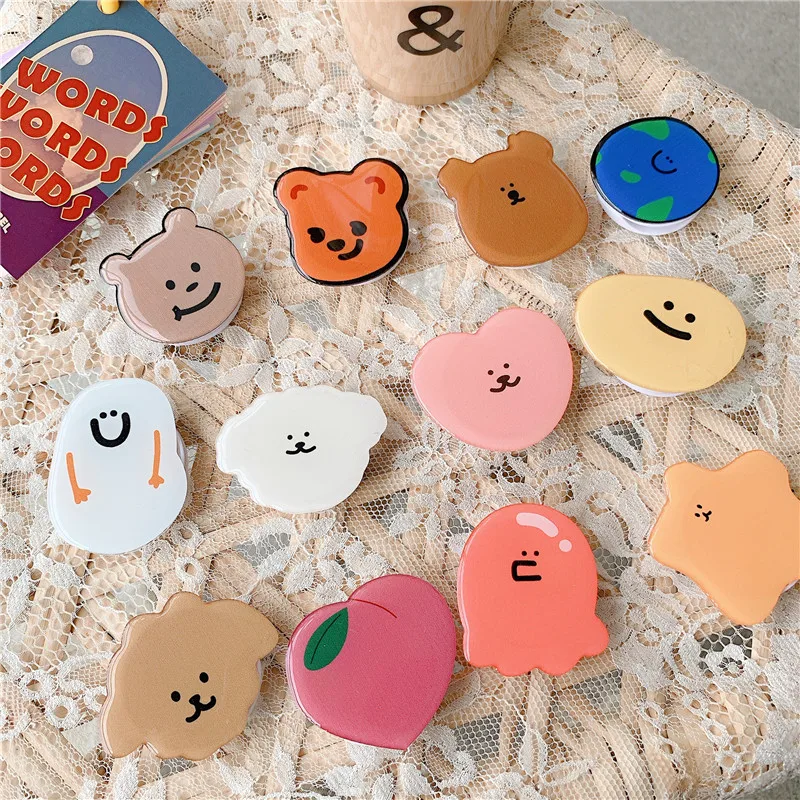 Cute Cartoon Bear Korean Foldi - Phone Accessories Vending Machine reseña y precio