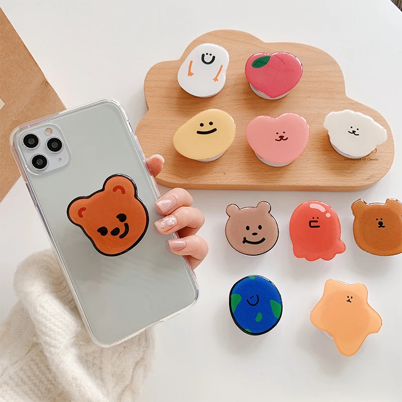 Cute Cartoon Bear Korean Foldi - Phone Accessories Vending Machine reseña y precio