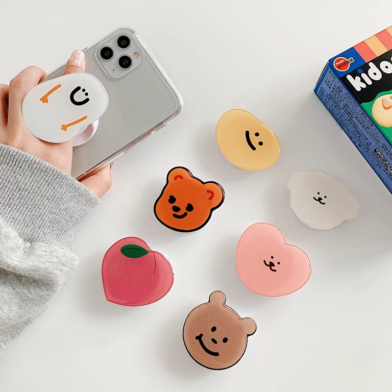 Cute Cartoon Bear Korean Foldi - Phone Accessories Vending Machine reseña y precio