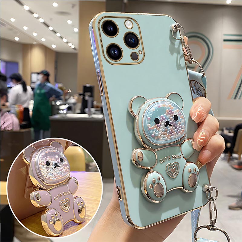 Quicksand Bear Holder Lanyard  - Phone Accessories Popmart reseña y precio
