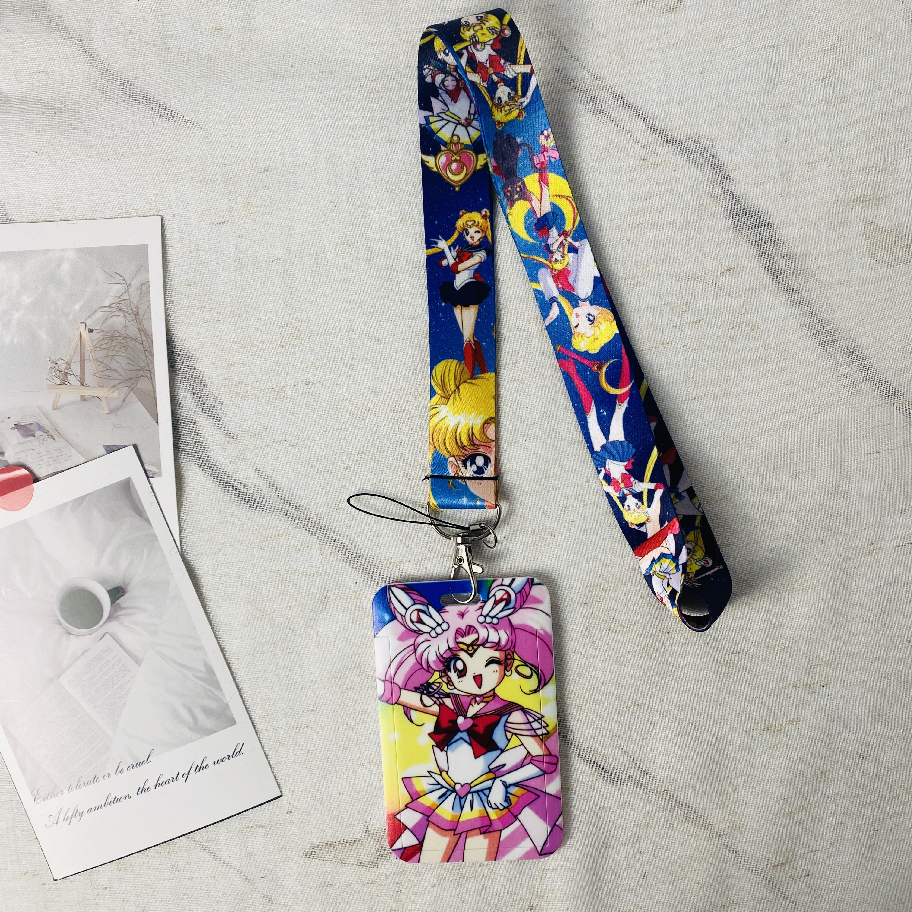 Anime Credential Badge Holder  - Neck Hanging Phone Holder reseña y precio