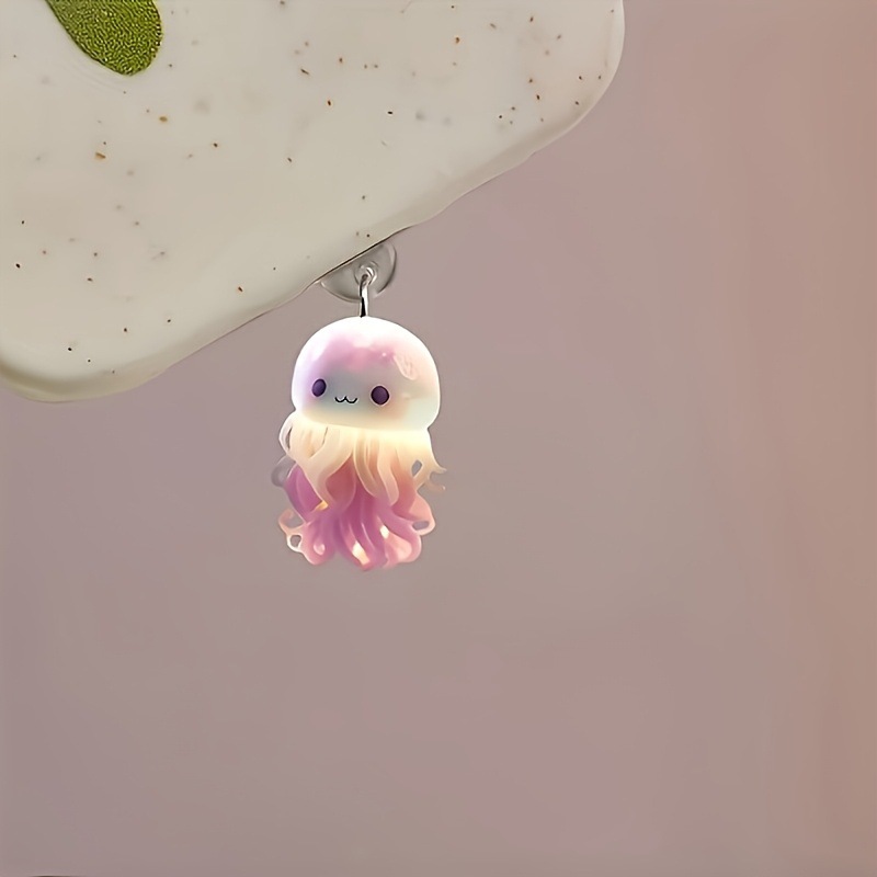 Cute 2D Flat Acrylic Pink Octo - Phone Accessories Aesthetic reseña y precio