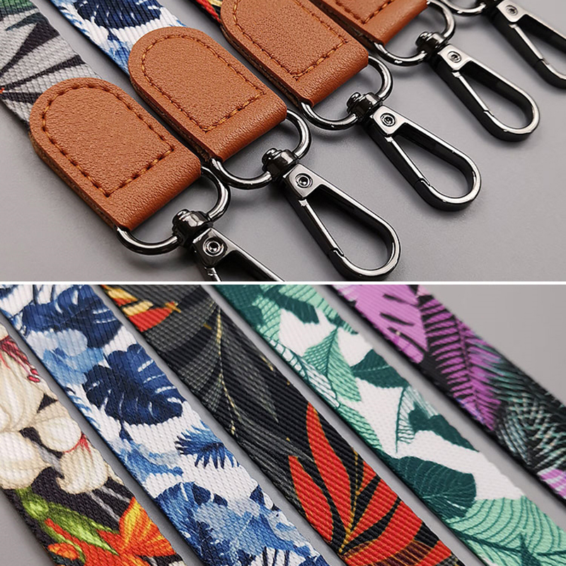 Tropical Pattern Crossbody Cel - Neck Hanging Phone Holder reseña y precio