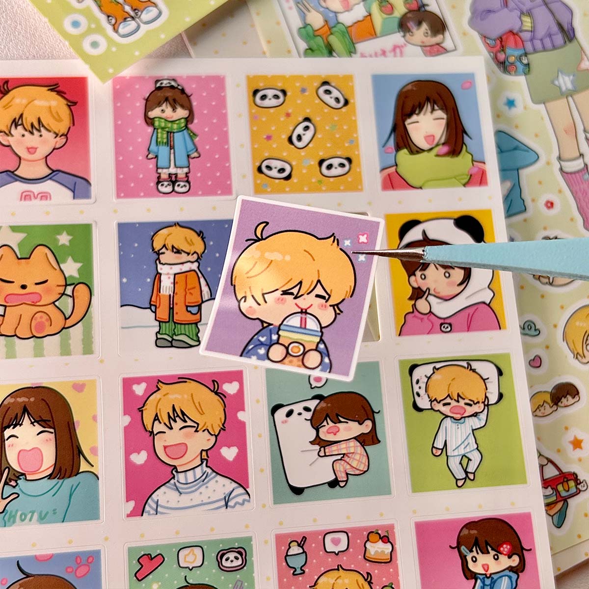 WAKAWAKA Character Stickers Ro - Phone Accessories Aesthetic reseña y precio