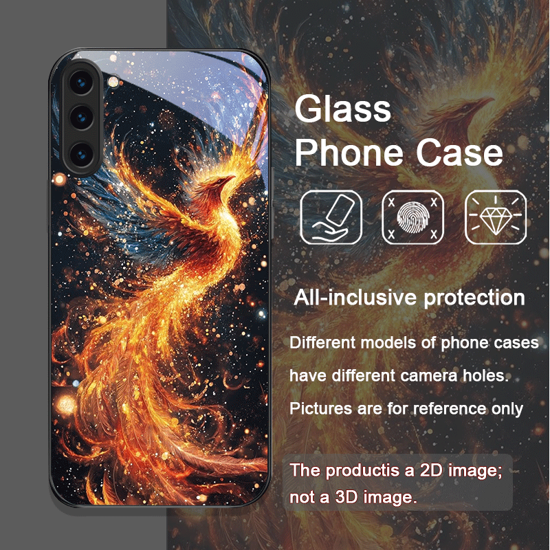 Aesthetic Phoenix Fire Feather - Phone Accessories Aesthetic reseña y precio