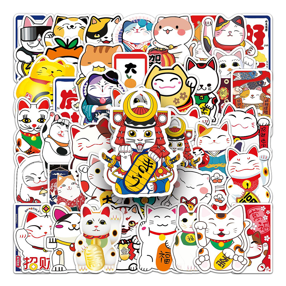 10/30/50pcs Kawaii Maneki Neko - Phone Accessories Aesthetic reseña y precio