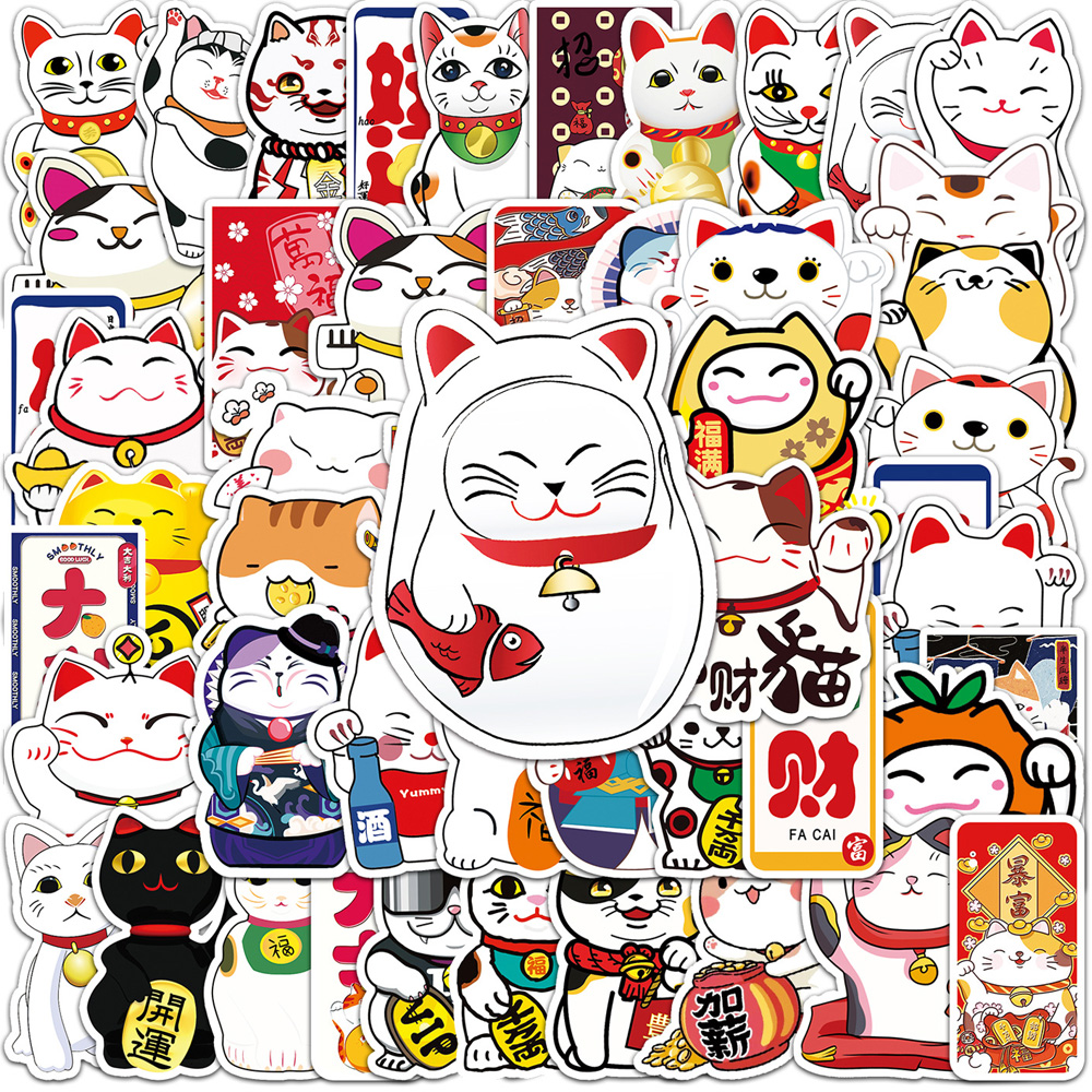 10/30/50pcs Kawaii Maneki Neko - Phone Accessories Aesthetic reseña y precio