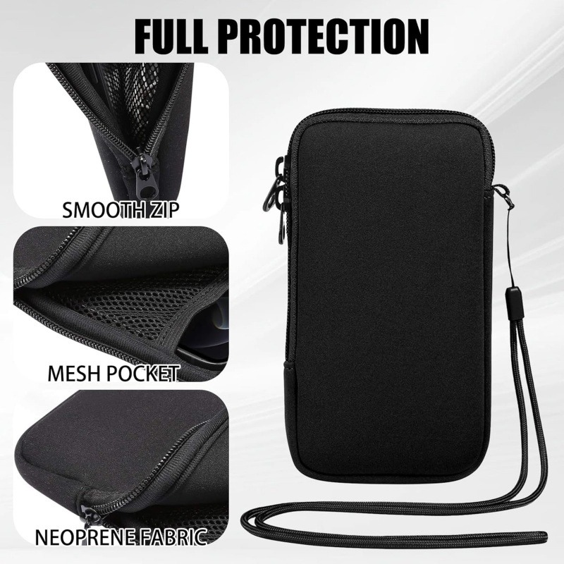 Neoprene Phone Pouch With Lany - Waterproof Phone Bag reseña y precio