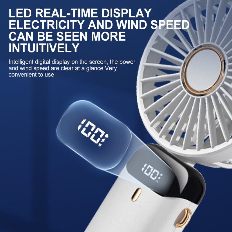 Handheld Mini Fan Wireless USB - Neck Hanging Phone Holder reseña y precio