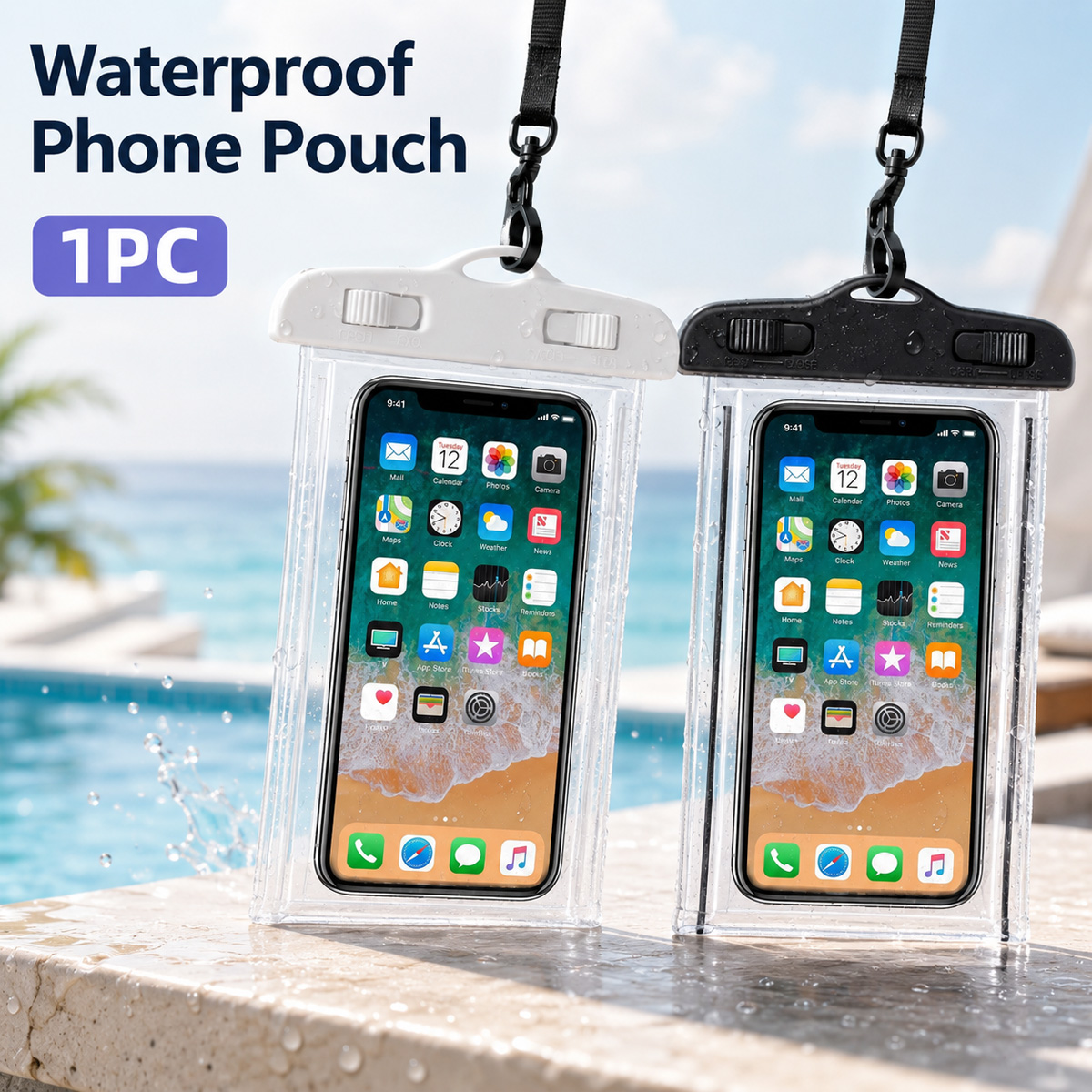 Air Bag Floating Water Proof P - Neck Hanging Phone Holder reseña y precio