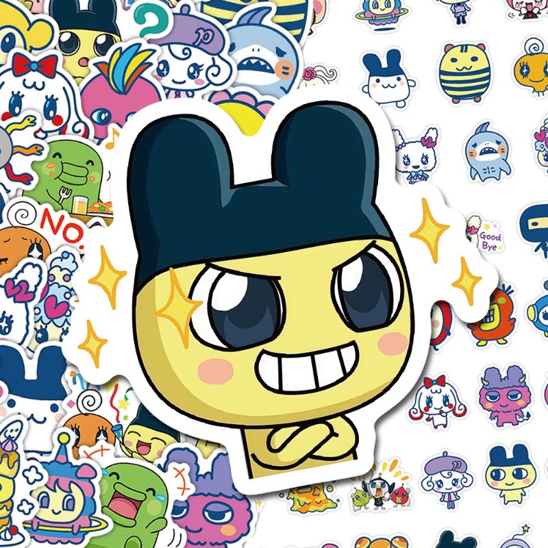 Japanese Tamagotchi Stickers E - Phone Accessories And Electronics reseña y precio