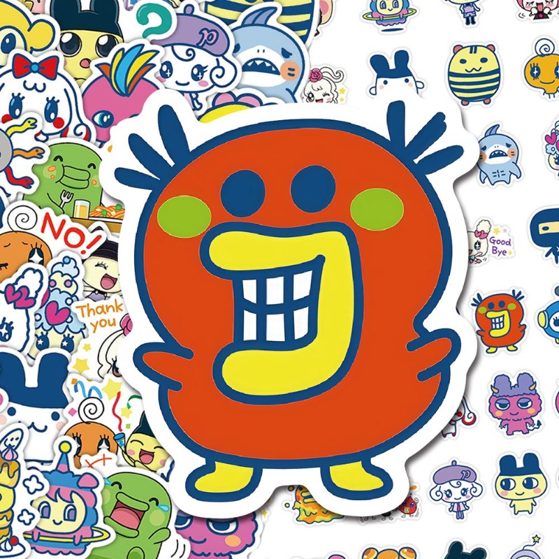 Japanese Tamagotchi Stickers E - Phone Accessories And Electronics reseña y precio
