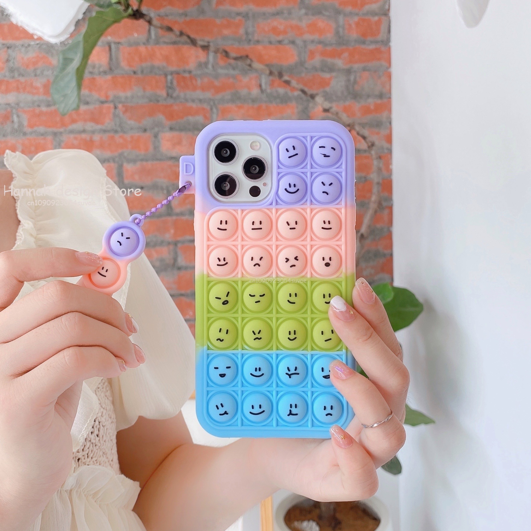 3D Cute Cartoon Push It Bubble - Phone Accessories Popmart reseña y precio