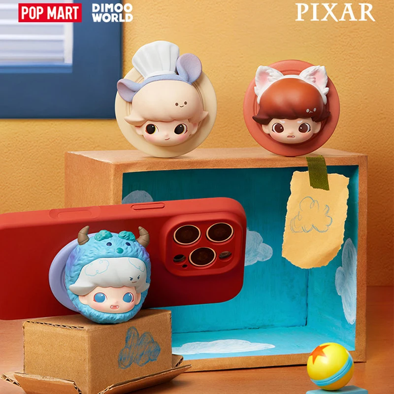 POPMART DIMOO WORLD PIXAR Seri - Phone Accessories Popmart reseña y precio
