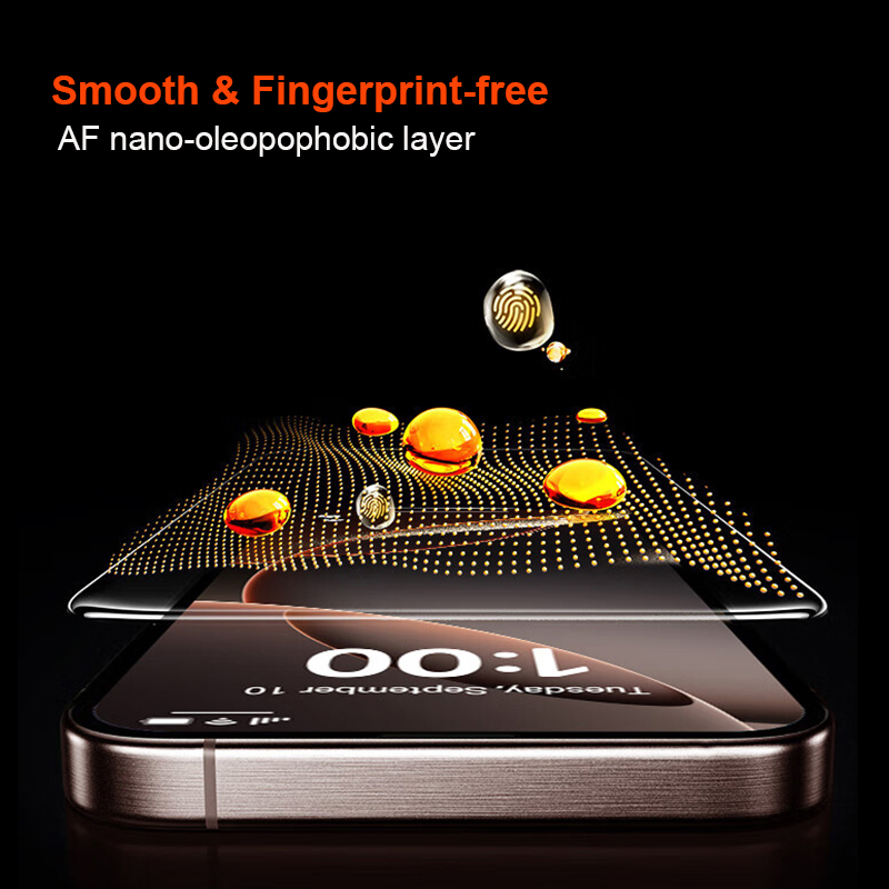3PCS Dust-free Tempered Glass  - Phone Accessories Online Shop reseña y precio