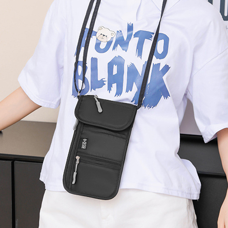 Portable Crossbody Bag Travel  - Neck Hanging Phone Holder reseña y precio